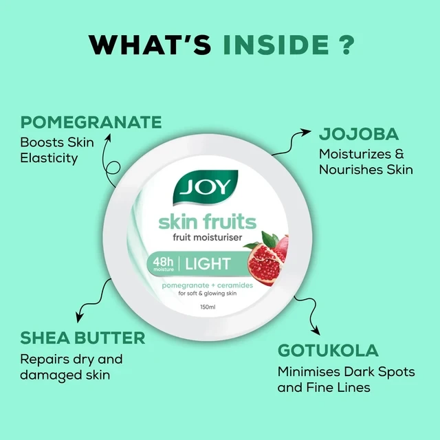 Skin Fruits Fast Absorbing Light Moisturiser
