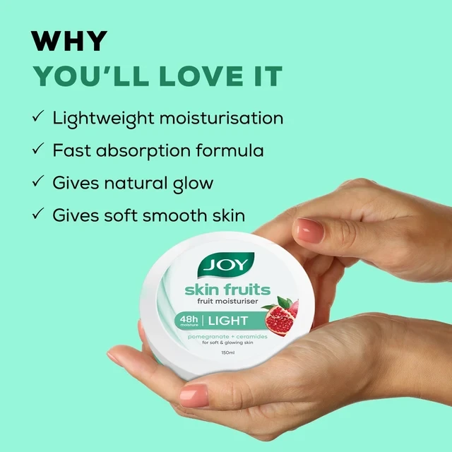 Skin Fruits Fast Absorbing Light Moisturiser