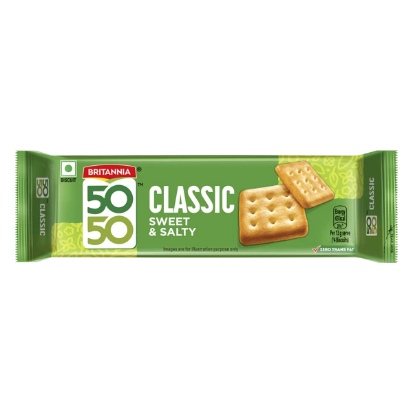 Britannia 50-50 Sweet & Salty Biscuits