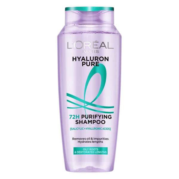 Loreal Paris Hyaluron Pure 72H Purifying Shampoo