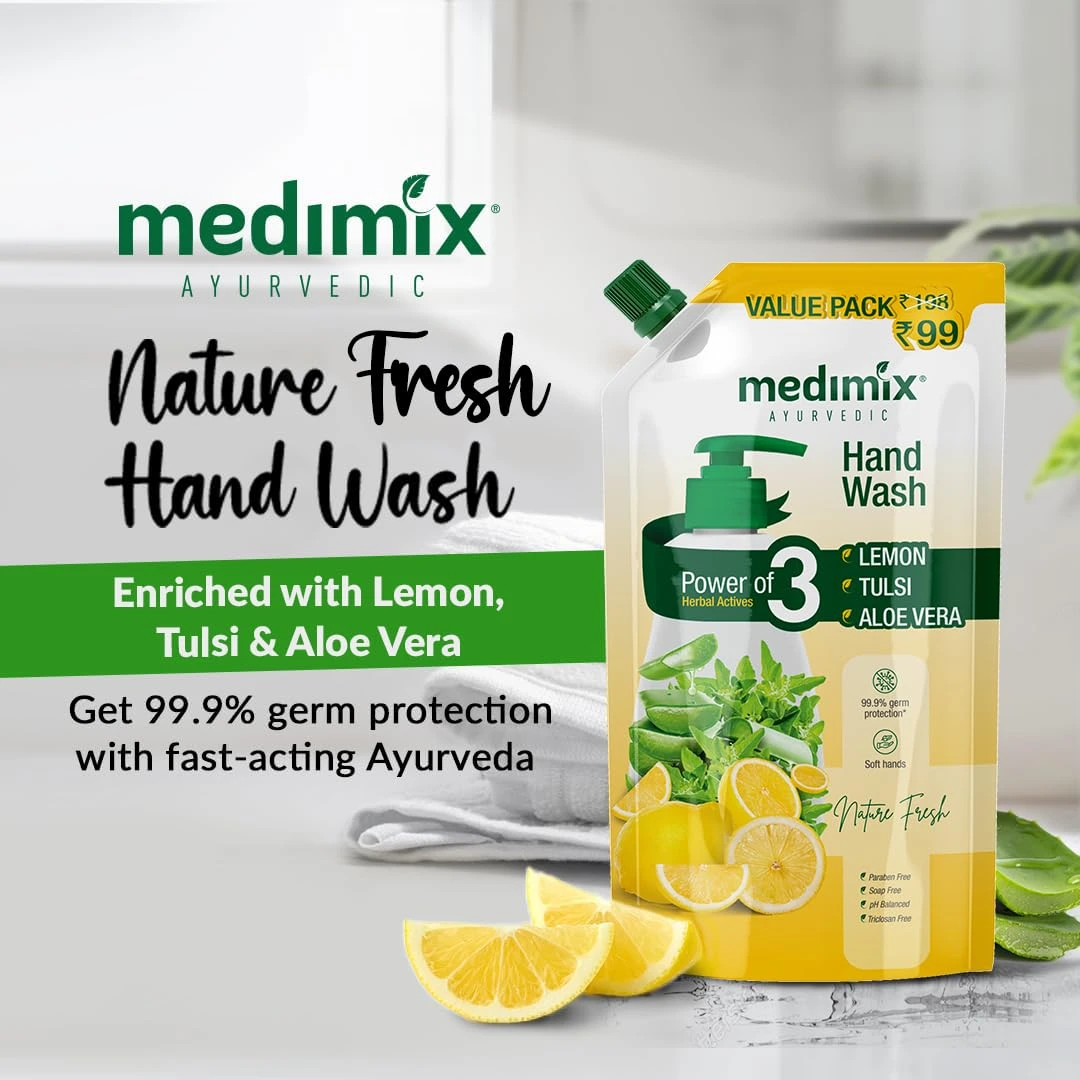 Lemon Tulsi & Aloevera Handwash