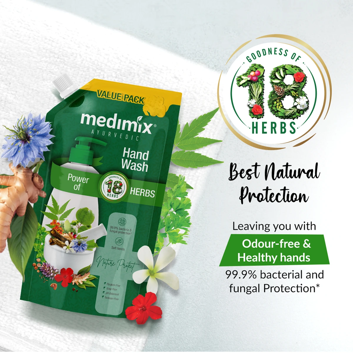 Power of 18 Herbs Handwash Refill