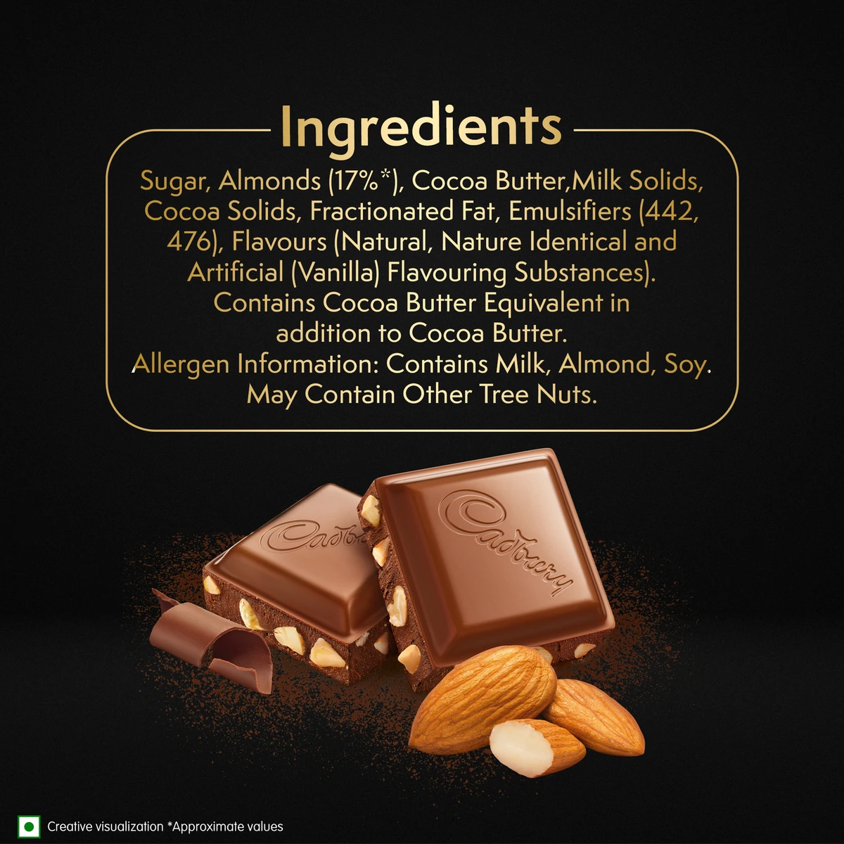 Temptations Almond Treat Chocolate Bar
