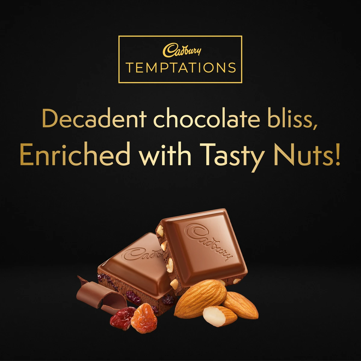 Temptations Almond Treat Chocolate Bar