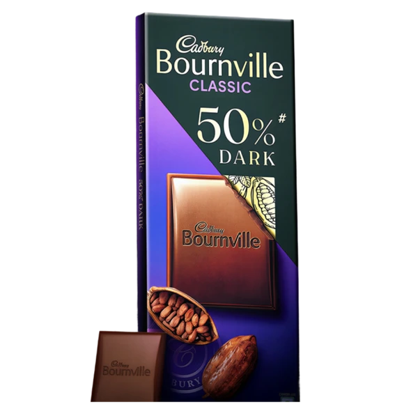 Cadbury Bournville Classic 50% Dark Chocolate Bar