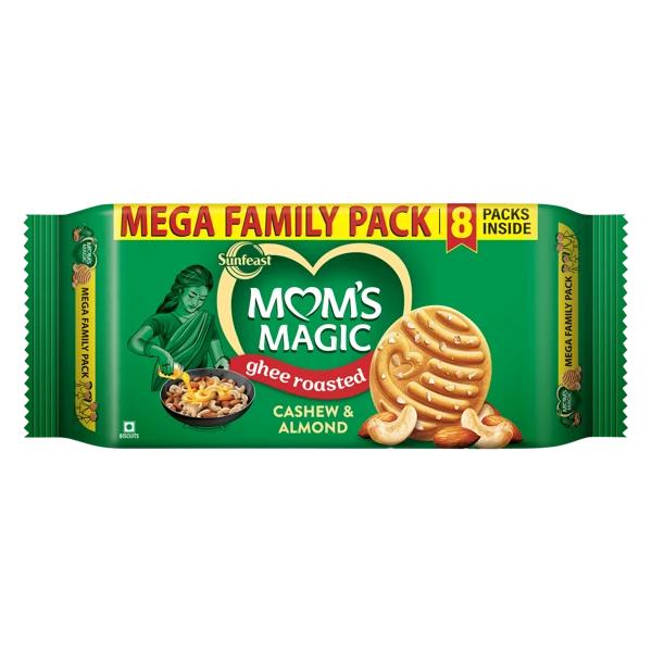 Sunfeast Mom's Magic Ghee Roasted Cashew & Almond Cookies