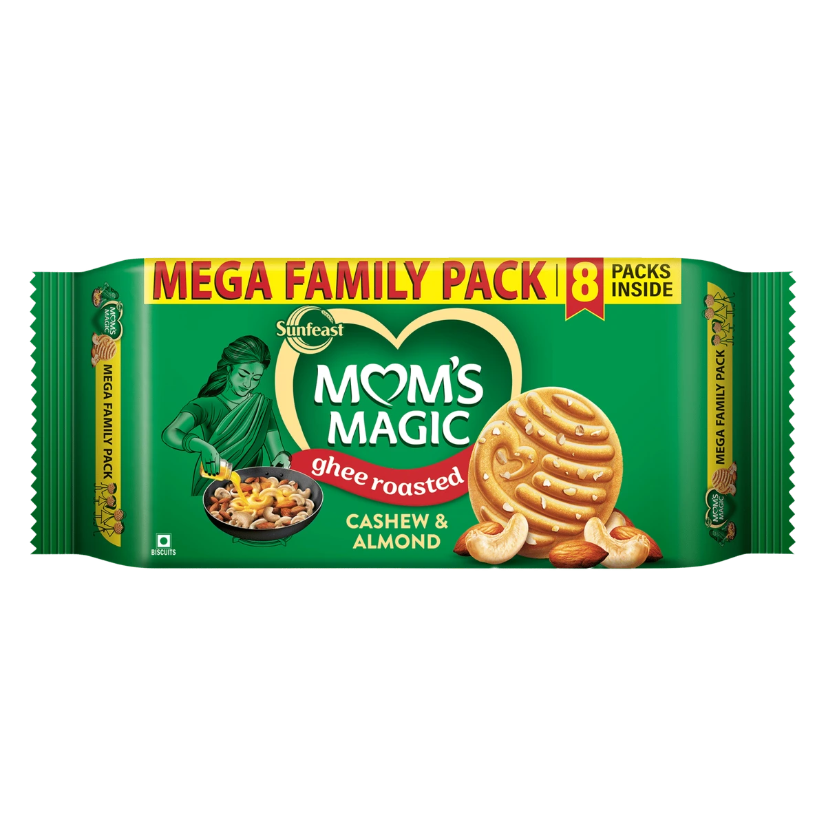 Mom's Magic Ghee Roasted Cashew & Almond Cookies