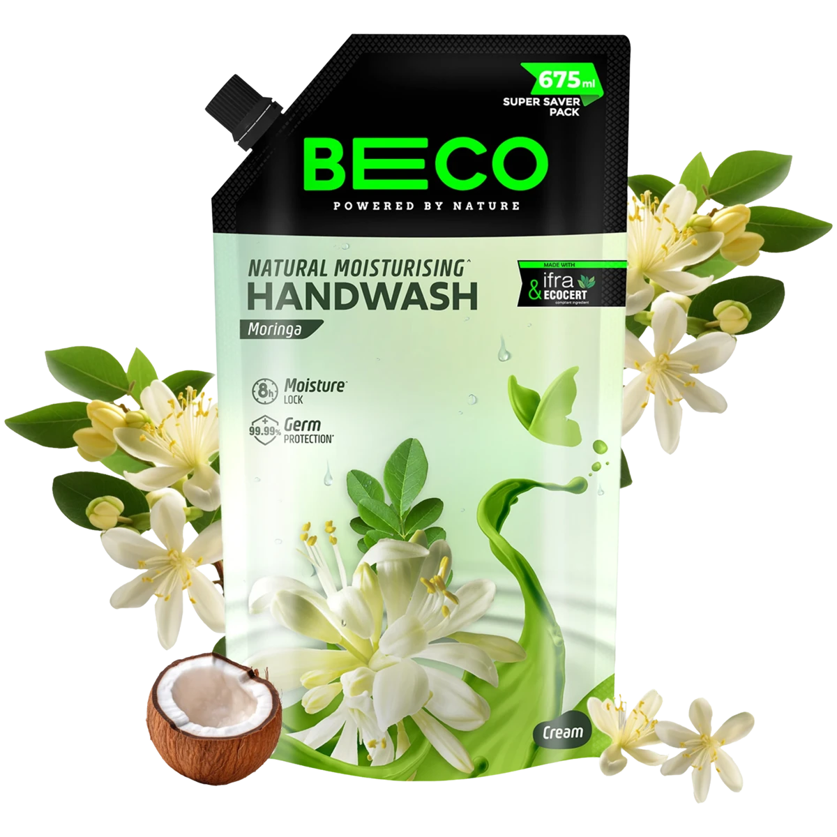 Natural Moringa Handwash Refill