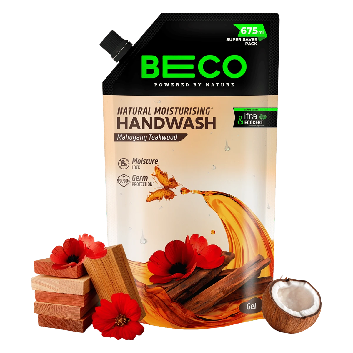 Natural Mahogany Teakwood Handwash Refill
