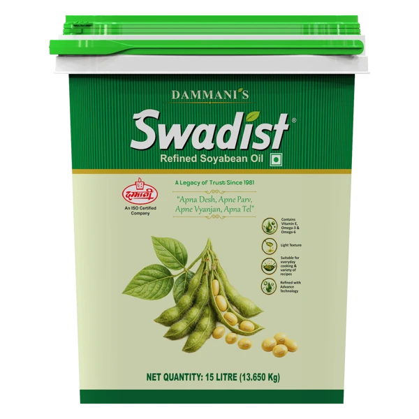 Dammani Swadist Refined Soyabean Oil