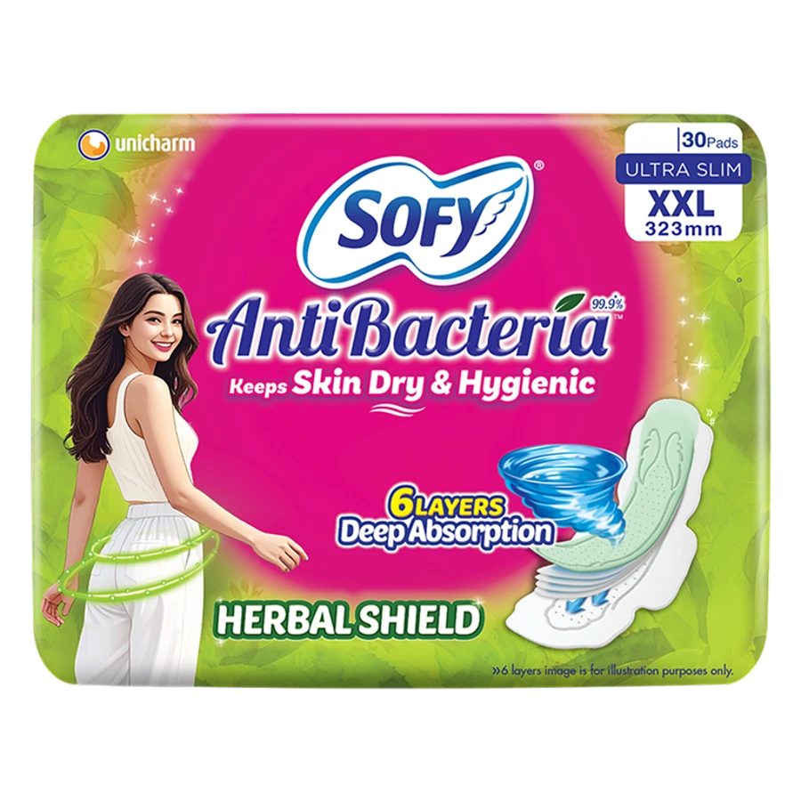 Anti Bacteria XXL Sanitary Pads