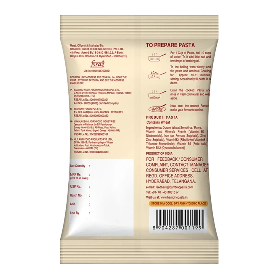 Premium Spirali Pasta (No Maida)