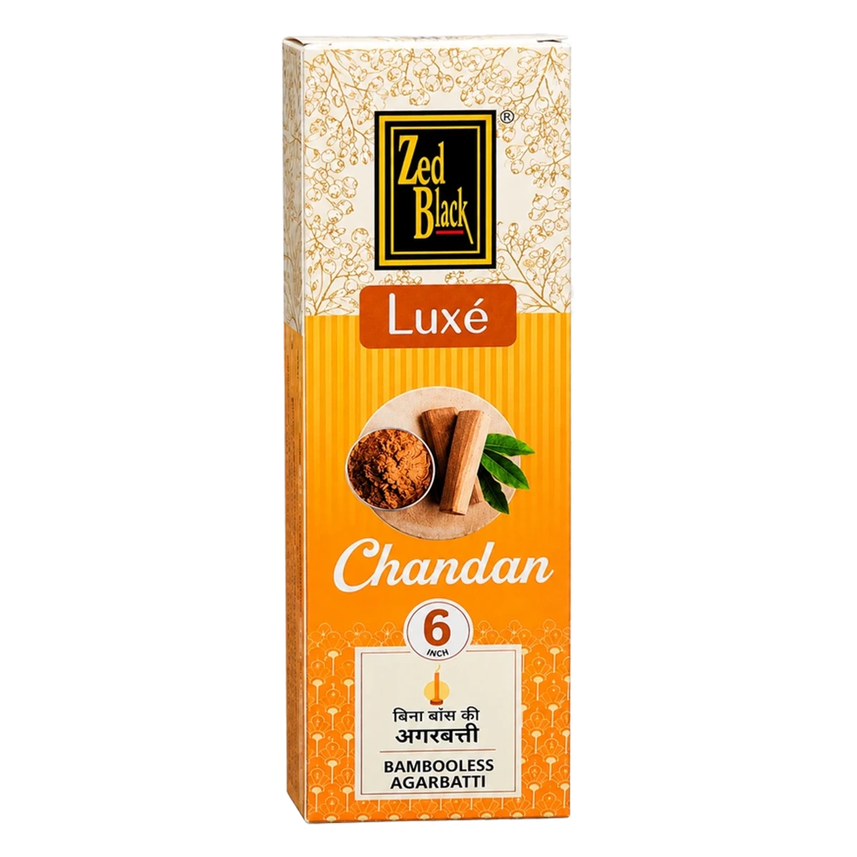 Luxe Chandan / Sandalwood Bambooless Agarbatti