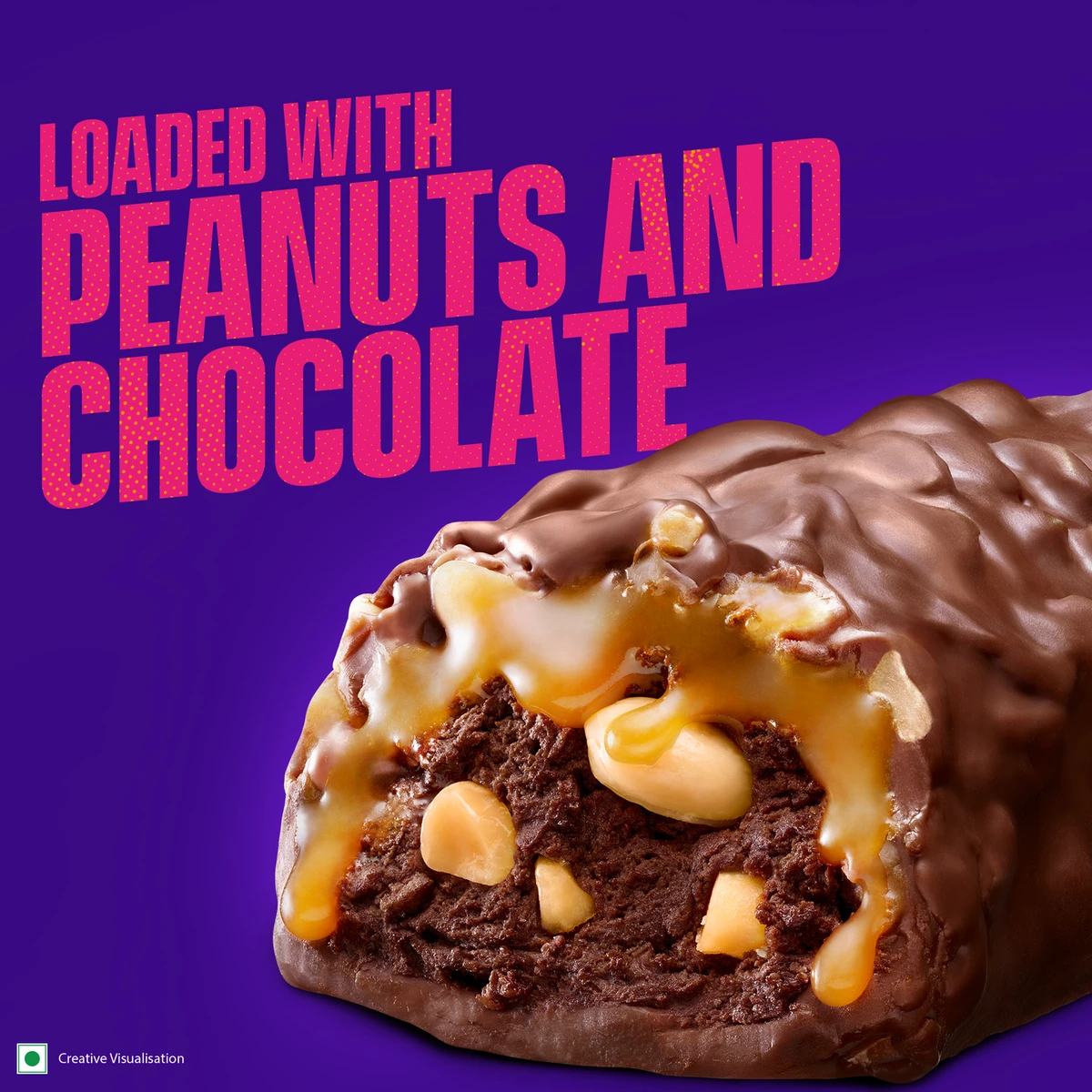 Fuse Peanut & Caramel Chocolate Filled Bar
