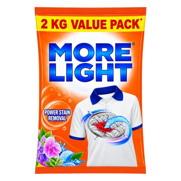 More Light Detergent Powder