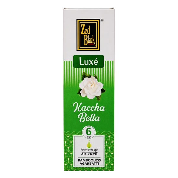 Zed Black Luxe Kaccha Bella Bambooless Agarbatti