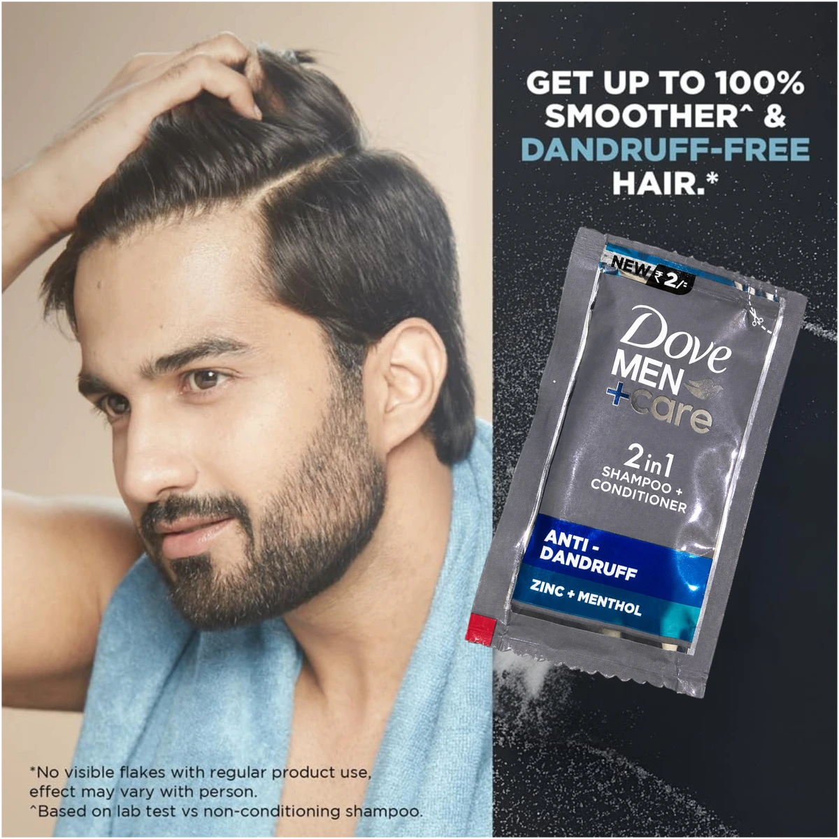Men Care Anti Dandruff 2 in 1 Shampoo & Conditioner