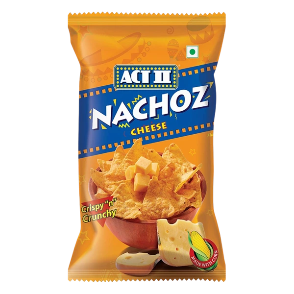 ACT II Crispy 'n' Crunchy Cheese Flavour Nachoz