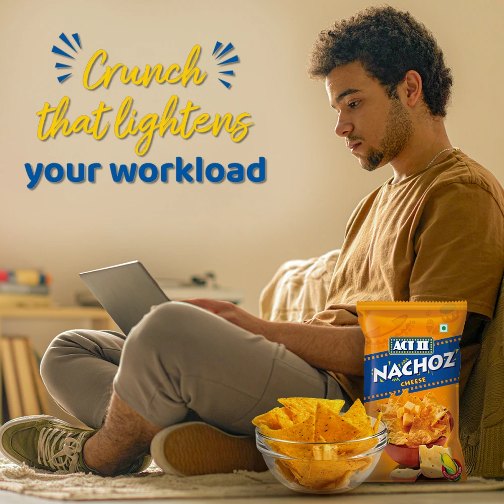 Crispy 'n' Crunchy Cheese Flavour Nachoz