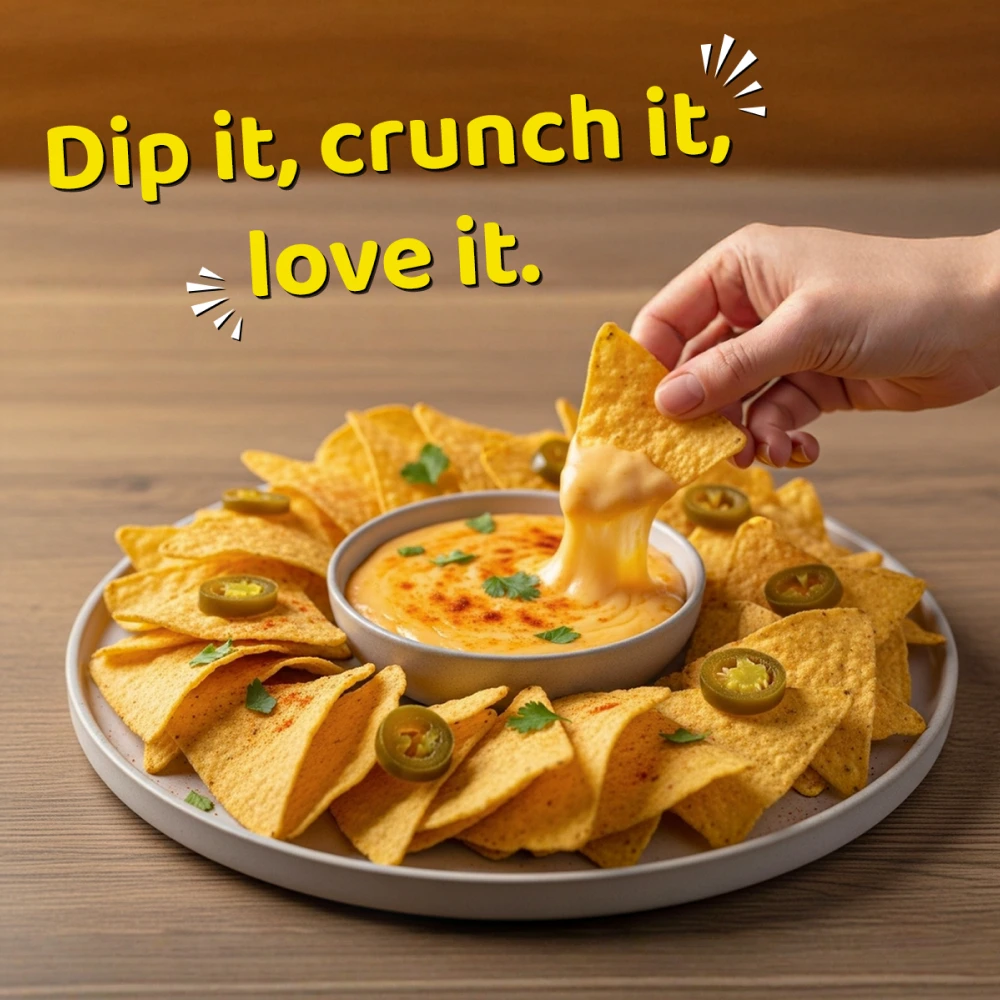 Crispy 'n' Crunchy Cheese Flavour Nachoz