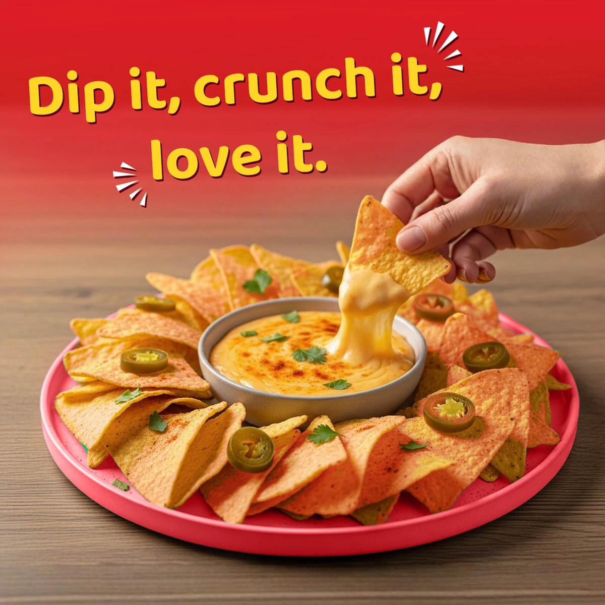 Crispy "n" Crunchy Tomato Nachoz