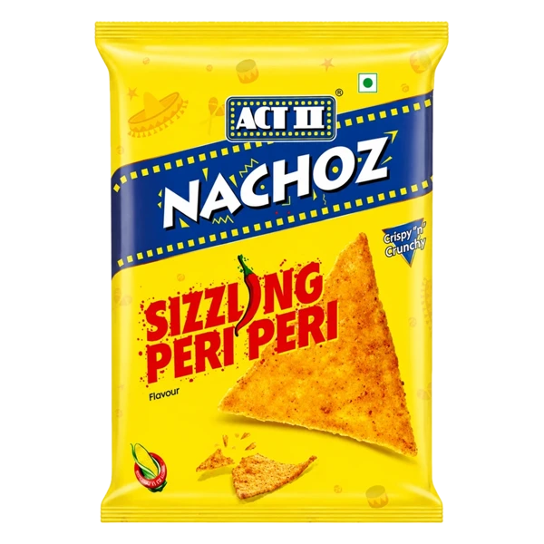 ACT II Nachoz Sizziling Peri Peri Flavour