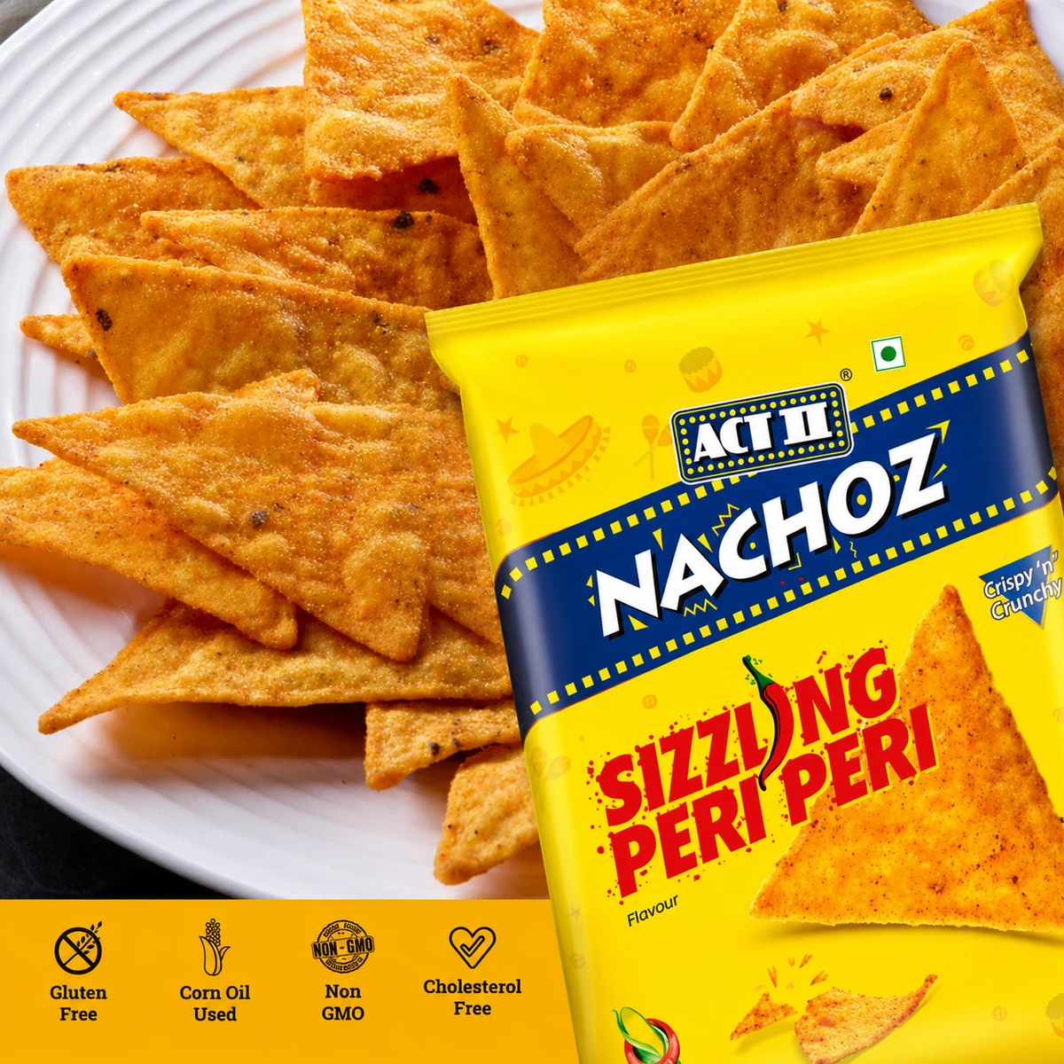Nachoz Sizziling Peri Peri Flavour