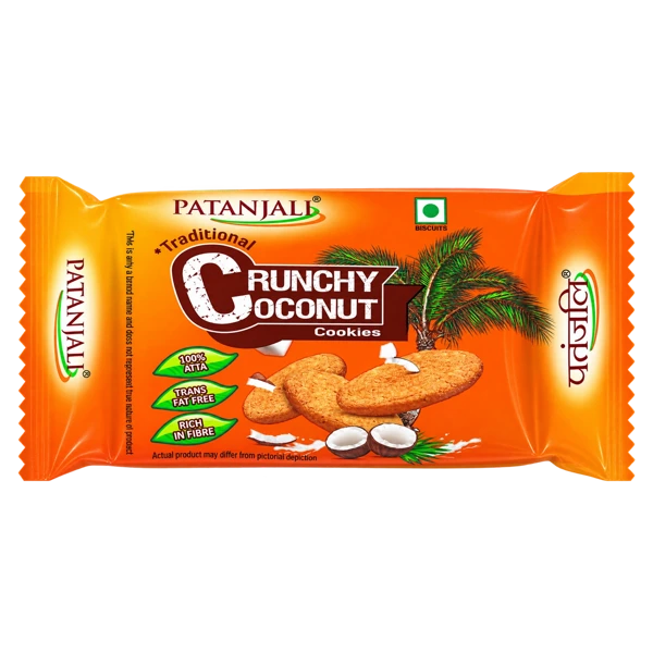Patanjali Crunchy Coconut Cookies