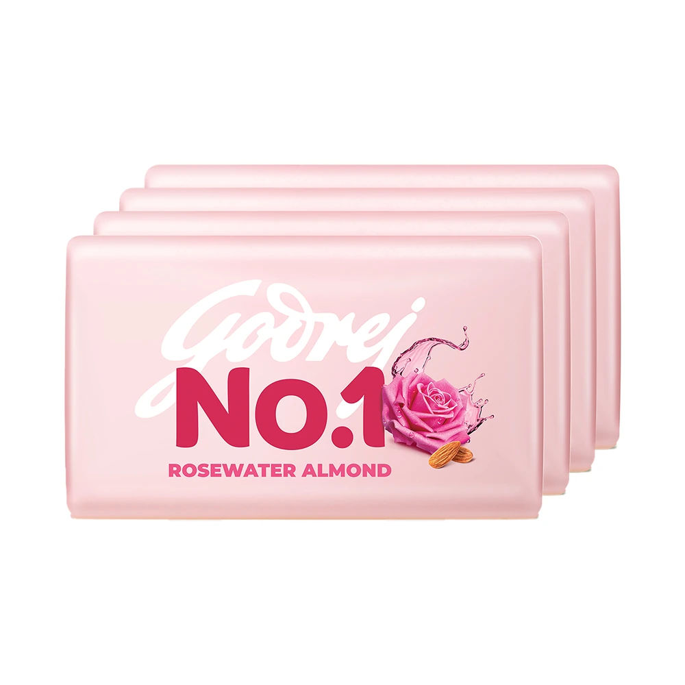 No. 1 Rosewater Almond Bath Soap SET