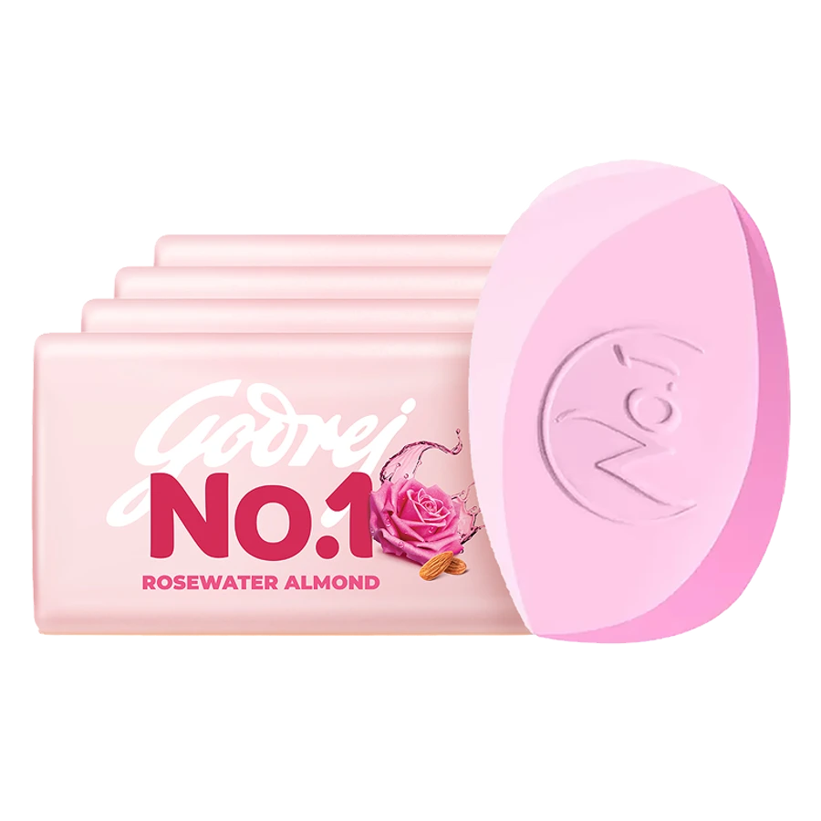 No. 1 Rosewater Almond Bath Soap SET