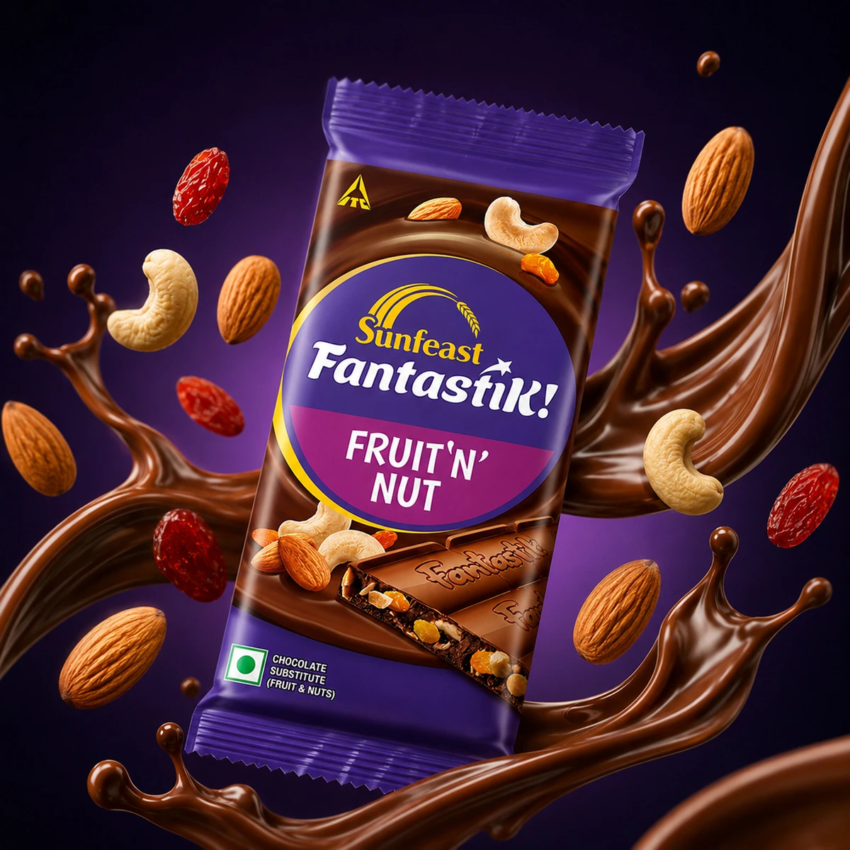 Fantastik! Fruit 'N' Nut Chocolate Bar