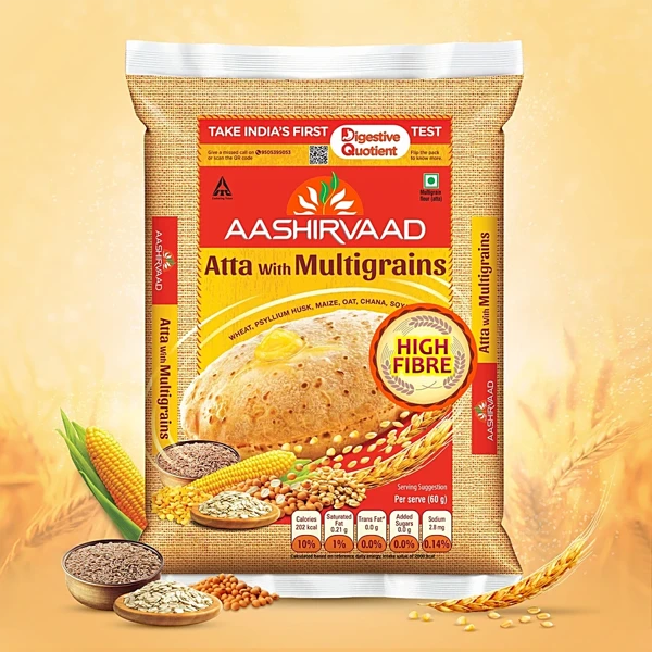 Aashirvaad High Fibre Atta with Multigrains