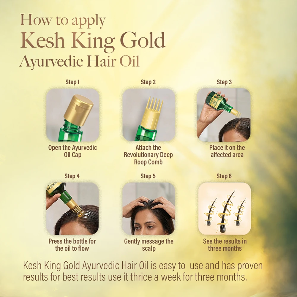 Kesh King Gold Ayurvedic Hair Oil