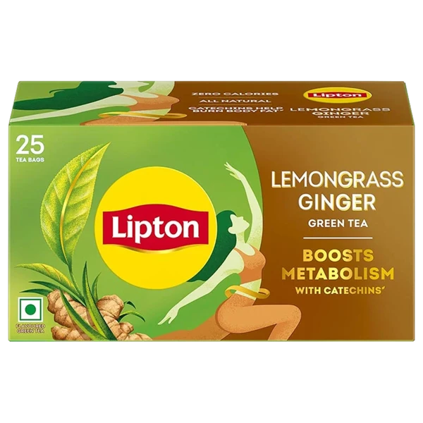Lipton Lemongrass Ginger Green Tea Bags
