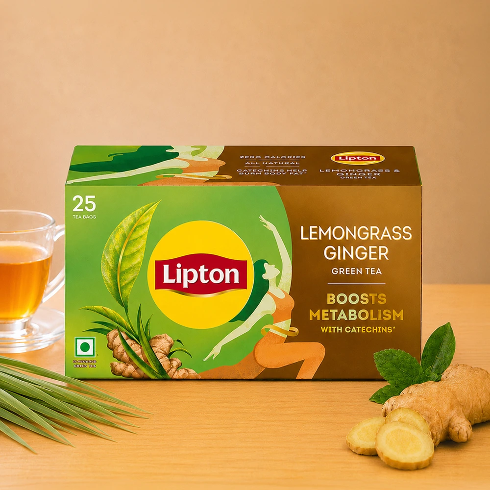 Lemongrass Ginger Green Tea Bags