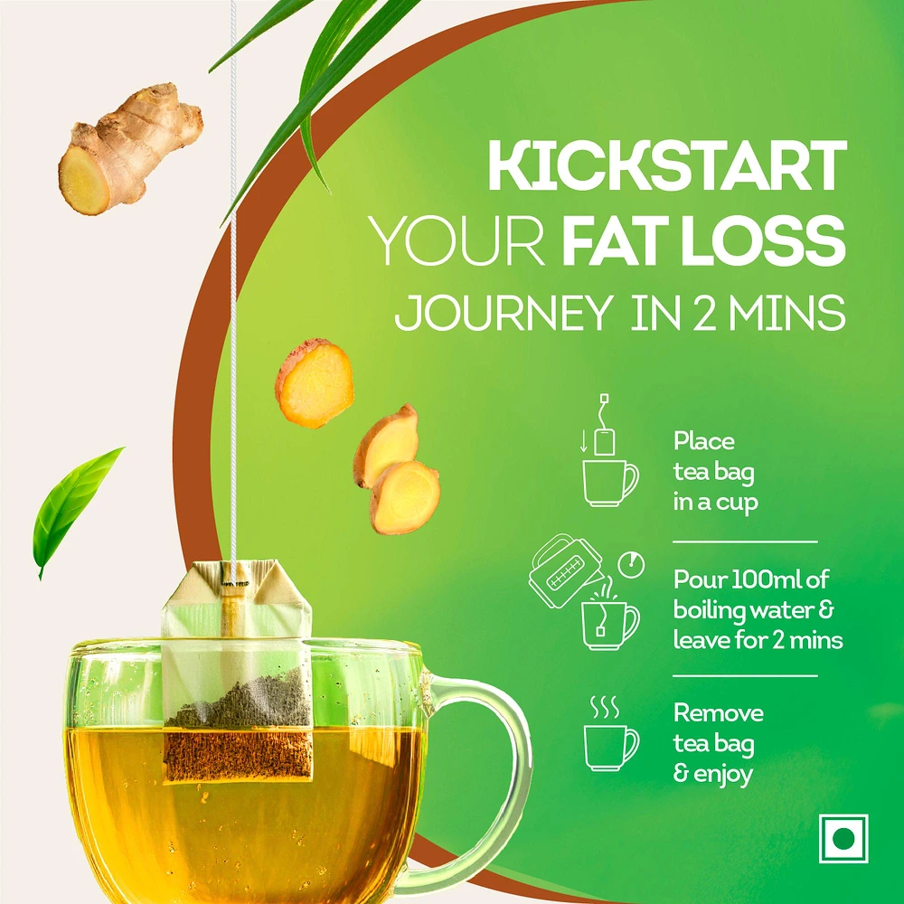 Lemongrass Ginger Green Tea Bags