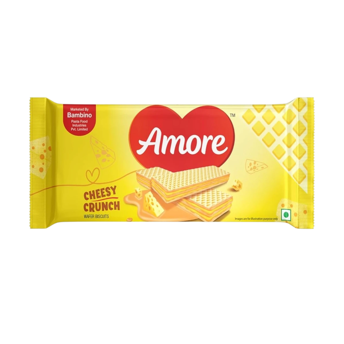 Amore Cheesy Crunch Wafer Biscuit
