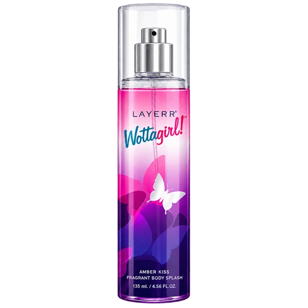 Layer'r Wottagirl Deo Amber Kiss Fragrant Body Splash