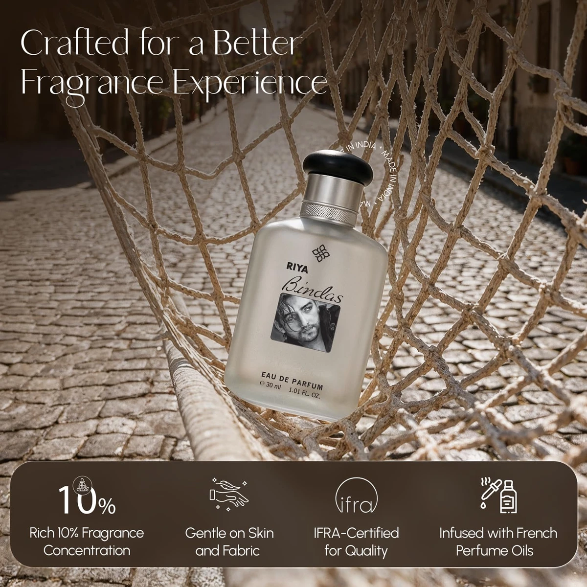 Riya Men's Eau de Parfum (Bindas)