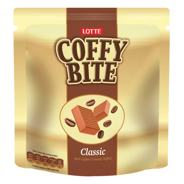 Lotte Coffy Bite Classic Toffee