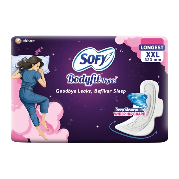 Sofy Bodyfit Nights XXL Sanitary Pads