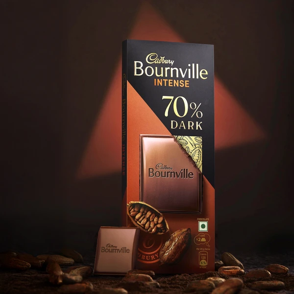 Cadbury Bournville Intense 70% Dark Chocolate Bar
