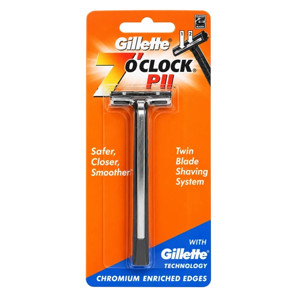 Gillette 7 O'Clock Pll Twin Blade Razor