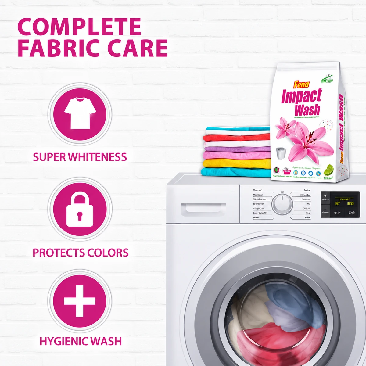 Impact Wash Detergent Powder