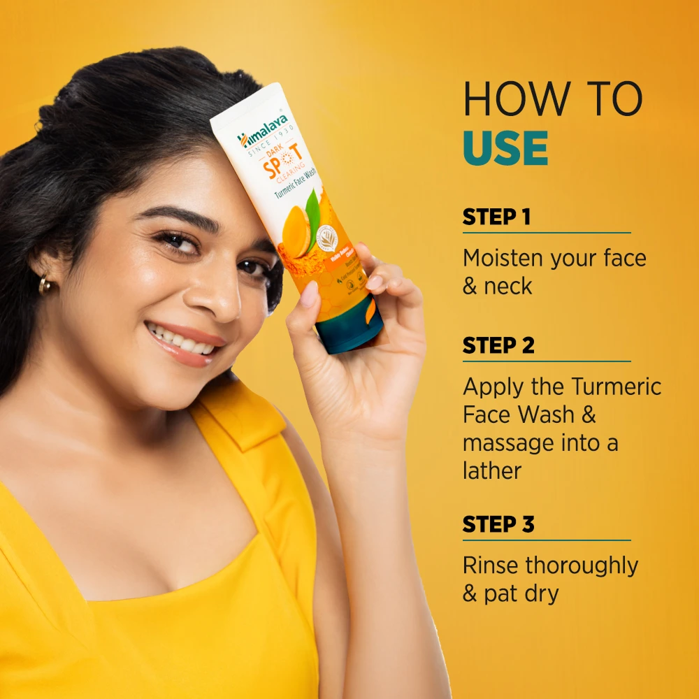 Dark Spot Clearing Termeric Facewash