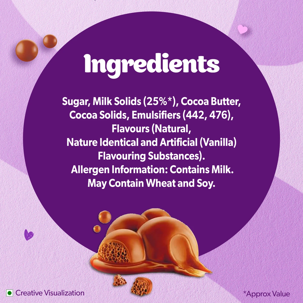 Dairy Milk Silk Bubbly Chocolate Bar
