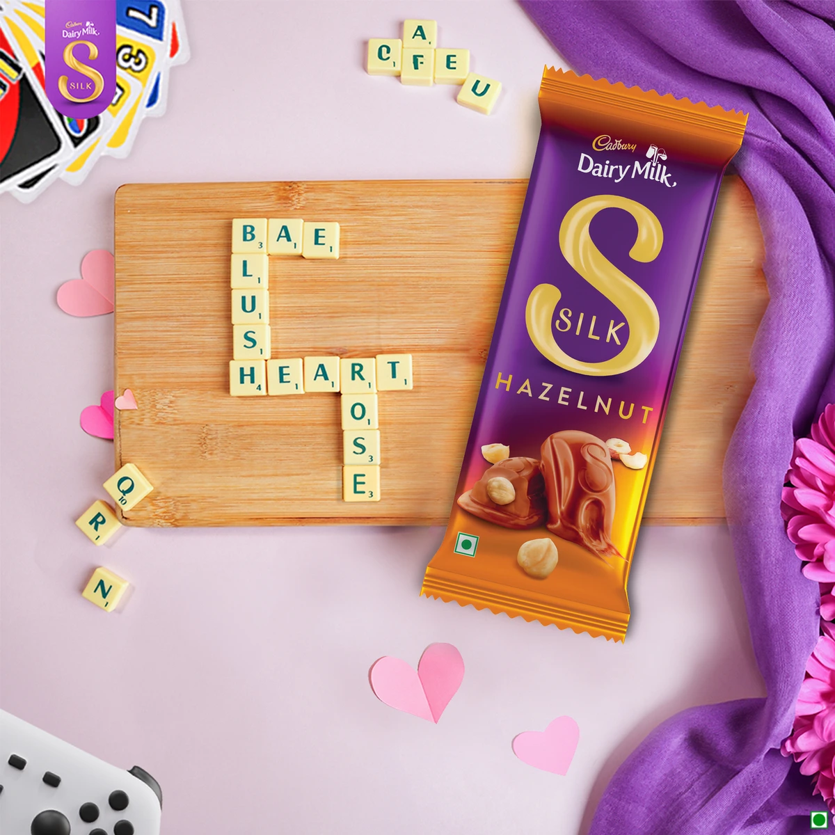 Dairy Milk Silk Hazelnut Chocolate Bar
