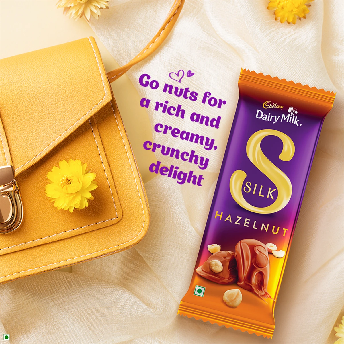 Dairy Milk Silk Hazelnut Chocolate Bar