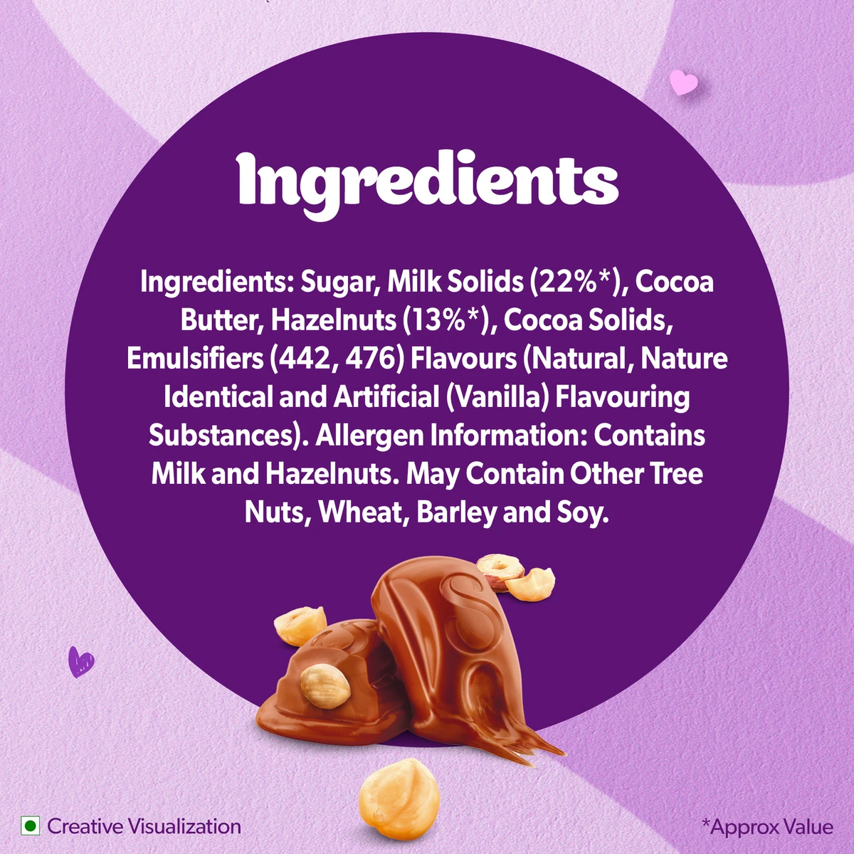 Dairy Milk Silk Hazelnut Chocolate Bar