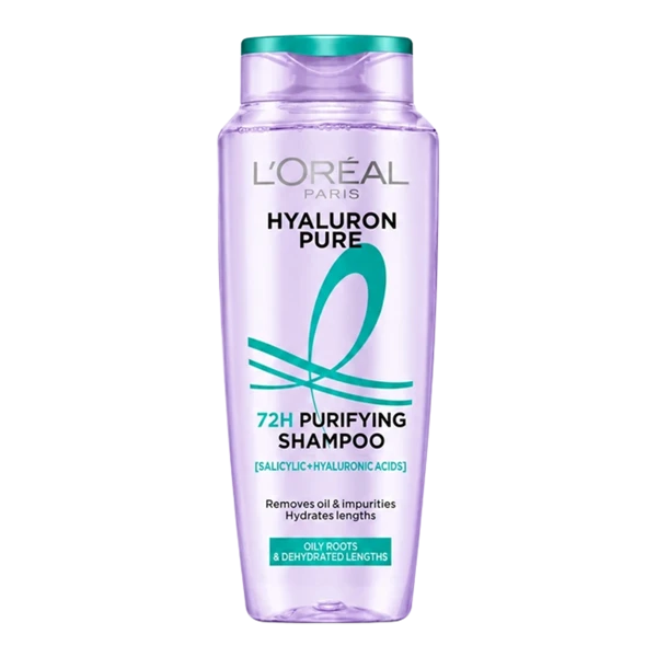 Loreal Paris Hyaluron Pure 72H Purifying Shampoo
